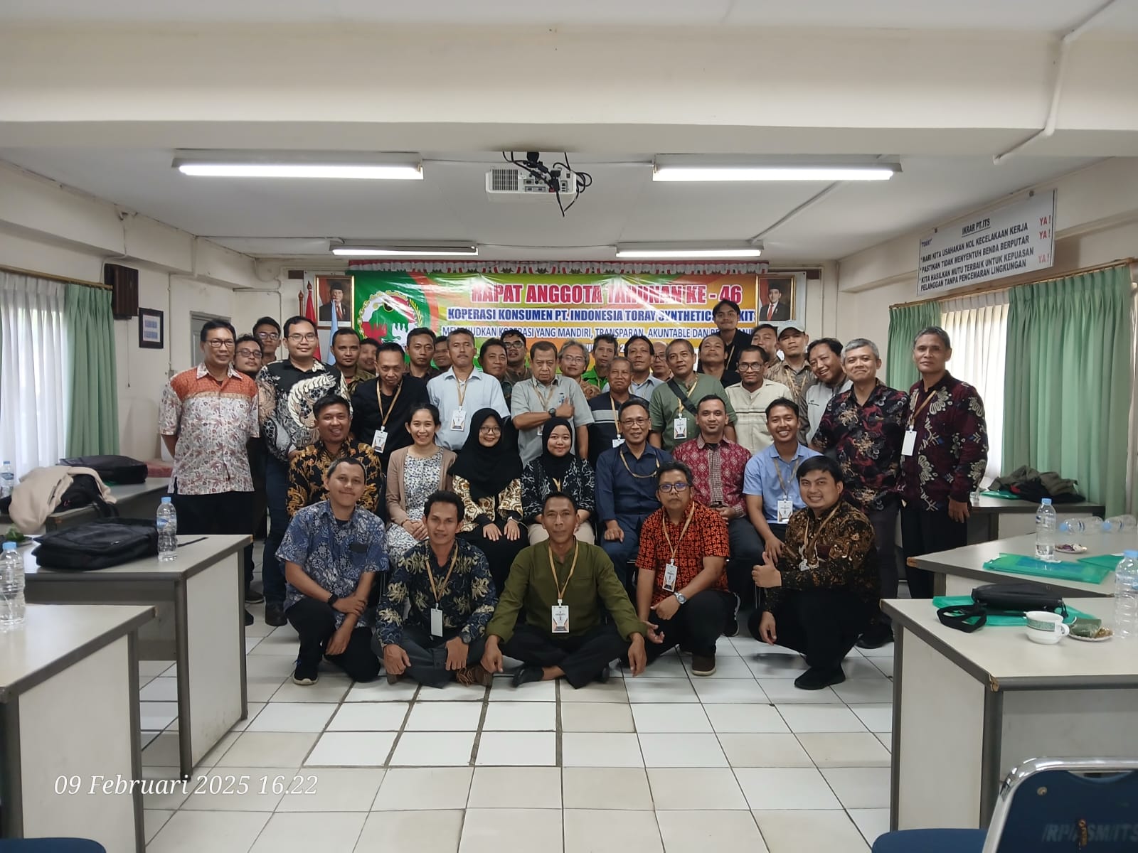 Rapat Anggota Tahunan Ke-46 Tahun Buku 2024 & Pemilihan Calon Pengurus & Pengawas Periode 2025 - 2027